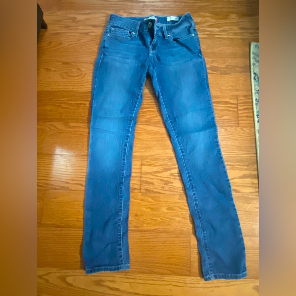 Guess Blue Jeans Medium Rise Skinny Size 27